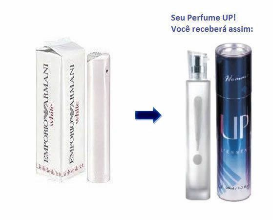 Perfume Masculino 50ml - UP! 09 - Emporio Armani White(*)