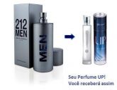 Perfume Masculino 50ml - UP! 45 - 212 Man(*)