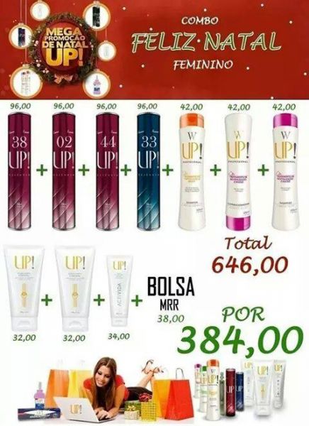 Combo 4 Perfumes Feminino