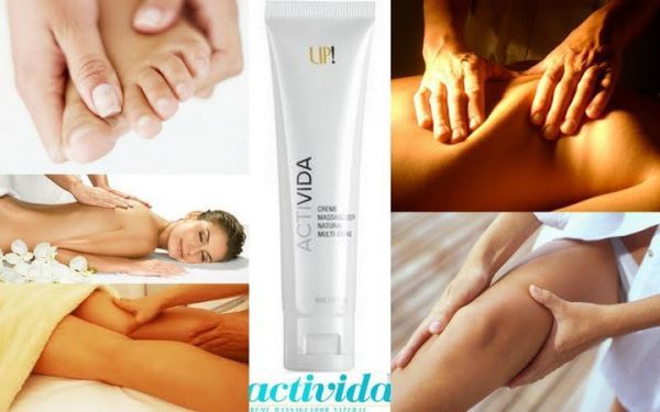 Novo Creme Massageador ACTIVIDA